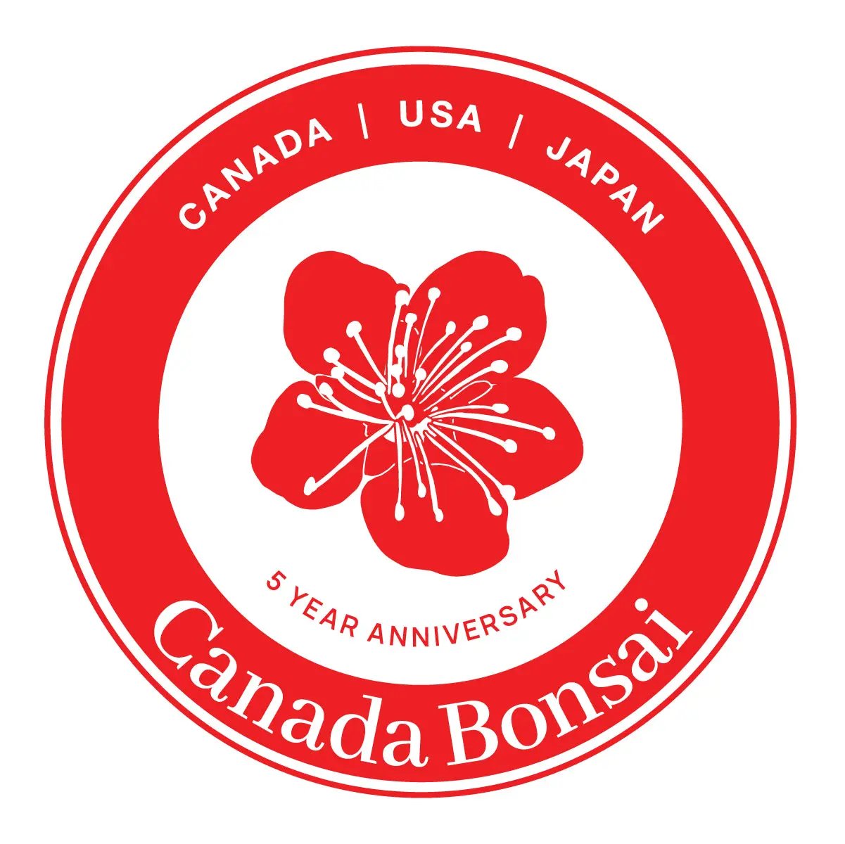 5 Year Anniversary Canada Bonsai